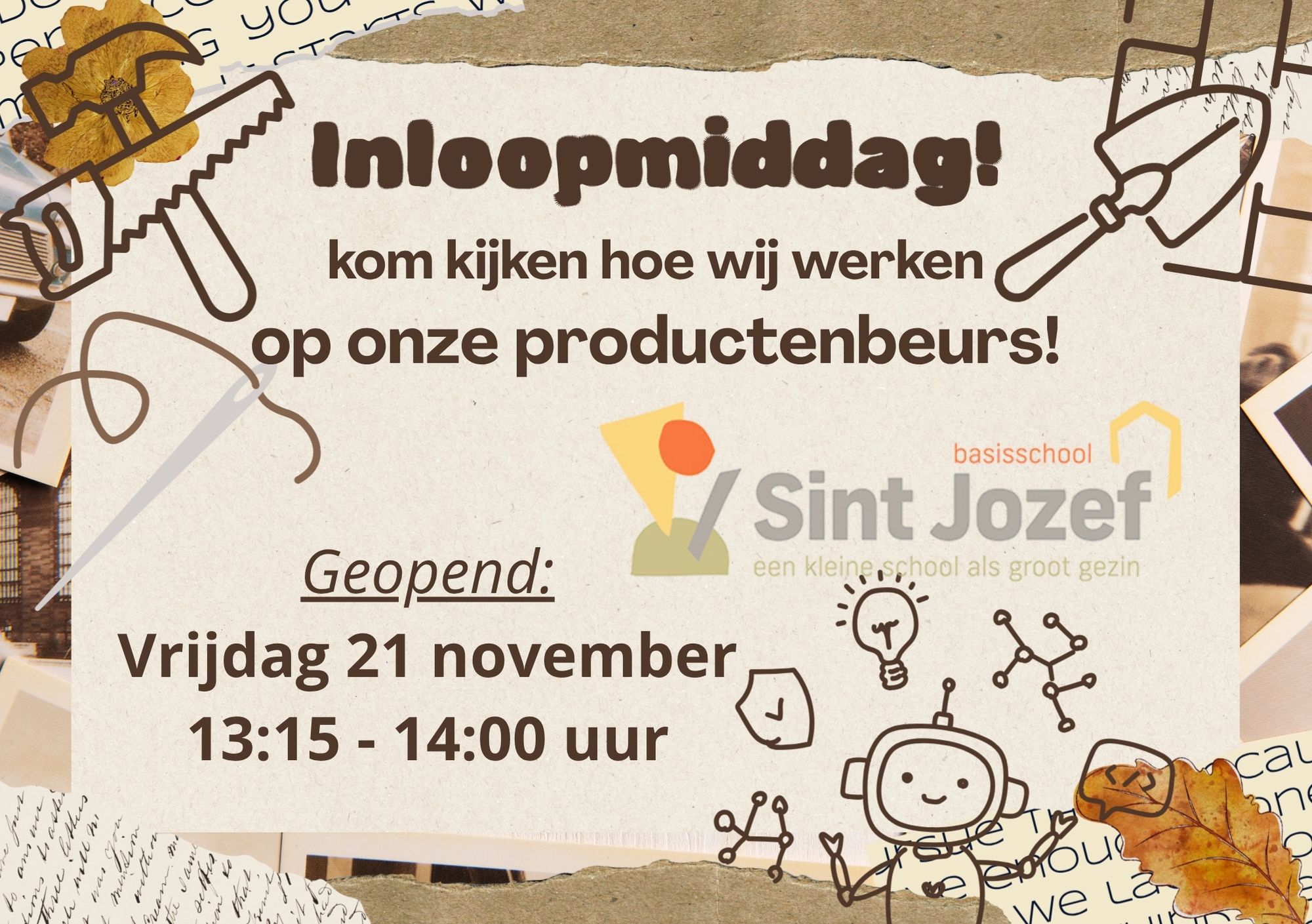 Uitnodiging inloopmiddag